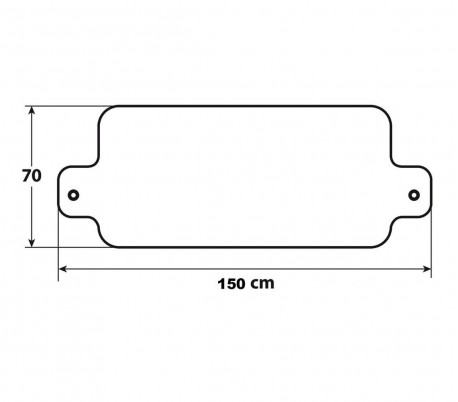 Cubierta para el cristal delantero del coche y parabrisas anti-heladas 70 x 150cm) - LIFETIME CARS