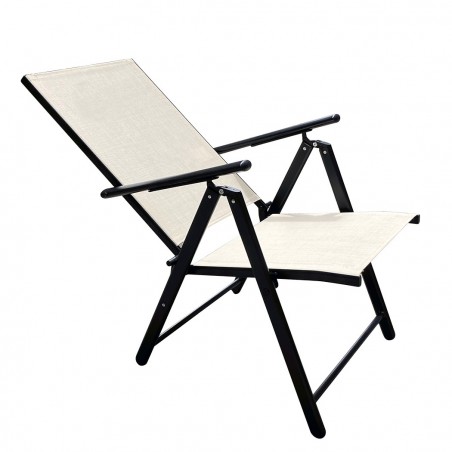 2pz Sillas ajustables Tela Textilene Relax Lounger mueble de jardín aire libre