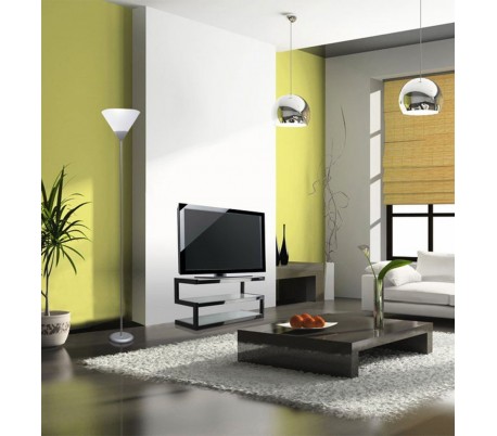 Lámpara de pie (178 cm) de moderno diseño con pantalla de plástico - LIFETIME