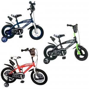510170 Bicicleta para niños BMX tamaño 12 para niños de 2...