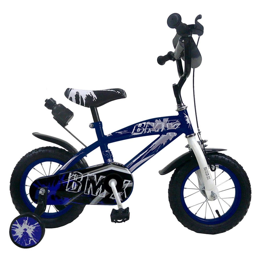 510170 Bicicleta para niños BMX tamaño 12 para niños de 2 a 5 años