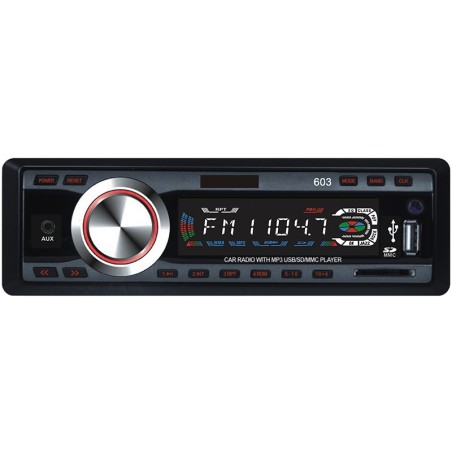 Radio para el coche estéreo mp3 ranura para SD puerto usb mp3-603 12v