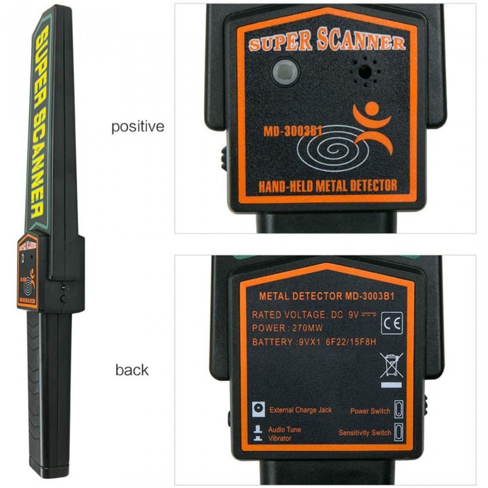 180173 Super Scanner detector metales...