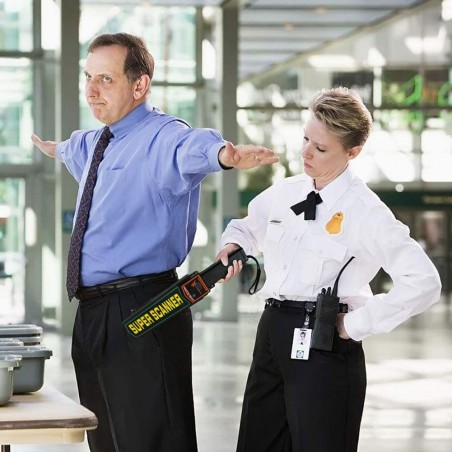 180173 Super Scanner detector metales sensibilidad ajustable y agarre ergonómico