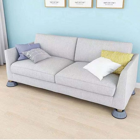 211068 Pies universal antideslizante antivibración en goma para lavadora o sofá