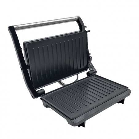 Parrilla eléctrica JCPB-215 Placas antiadherentes y paredes de acero 800W