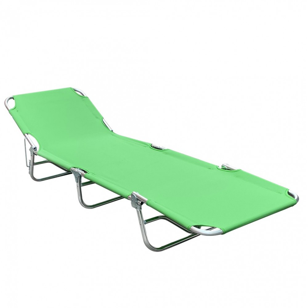 Tumbona compacta con estructura de aluminio...