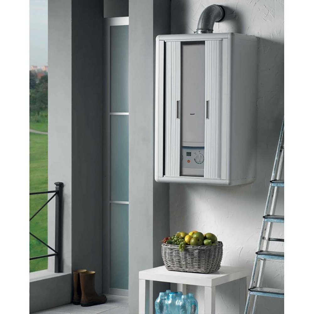 812902 Cubre caldera con corredera en resina...