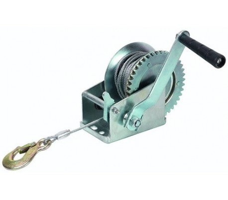 Cabrestrante manual 2000 libras cable de acero 10 m mws 