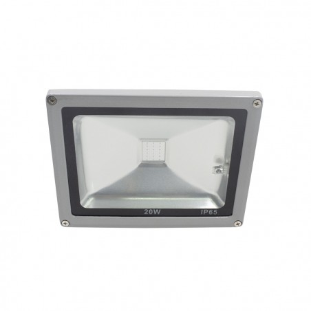 Luz LED RGB exterior 20W con control remoto y soporte de pared Protección IP65