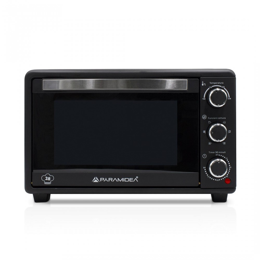 Horno eléctrico de convección 28L FOK2812 1500W de potencia con bandeja de acero