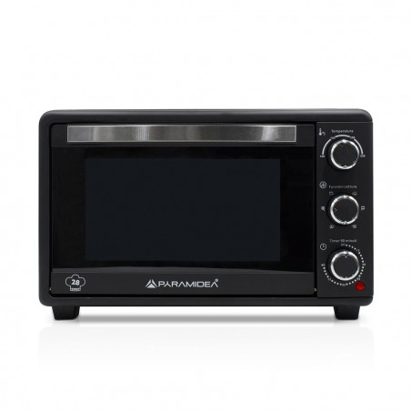 Horno eléctrico de convección 28L FOK2812 1500W de potencia con bandeja de acero