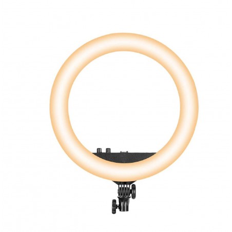 187165 Lámpara de anillo LED para selfie/ retratro/ stream 45cm potenciómetro