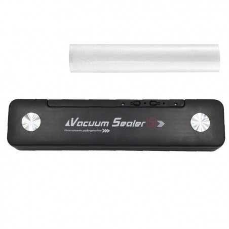 576146 Máquina selladora de bolsas al vacío con 10 Bolsas 90W para alimentos