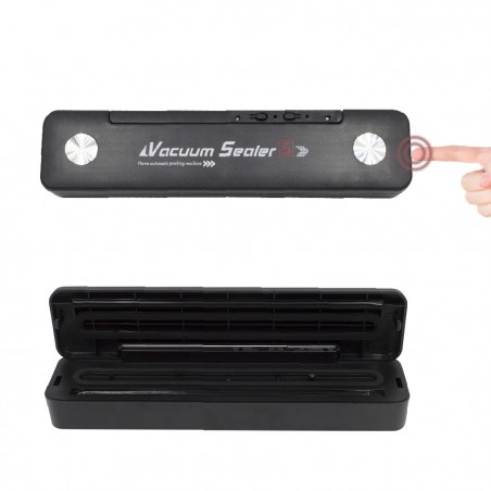 576146 Máquina selladora de bolsas al vacío con 10 Bolsas 90W para alimentos
