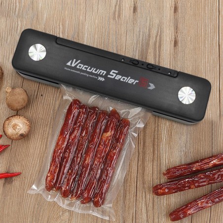 576146 Máquina selladora de bolsas al vacío con 10 Bolsas 90W para alimentos