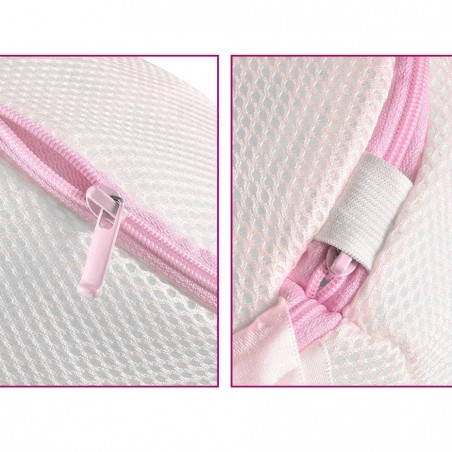 480854 Bolsa de malla para lavadora ropa interior 20 x 25 Rilux con cremallera
