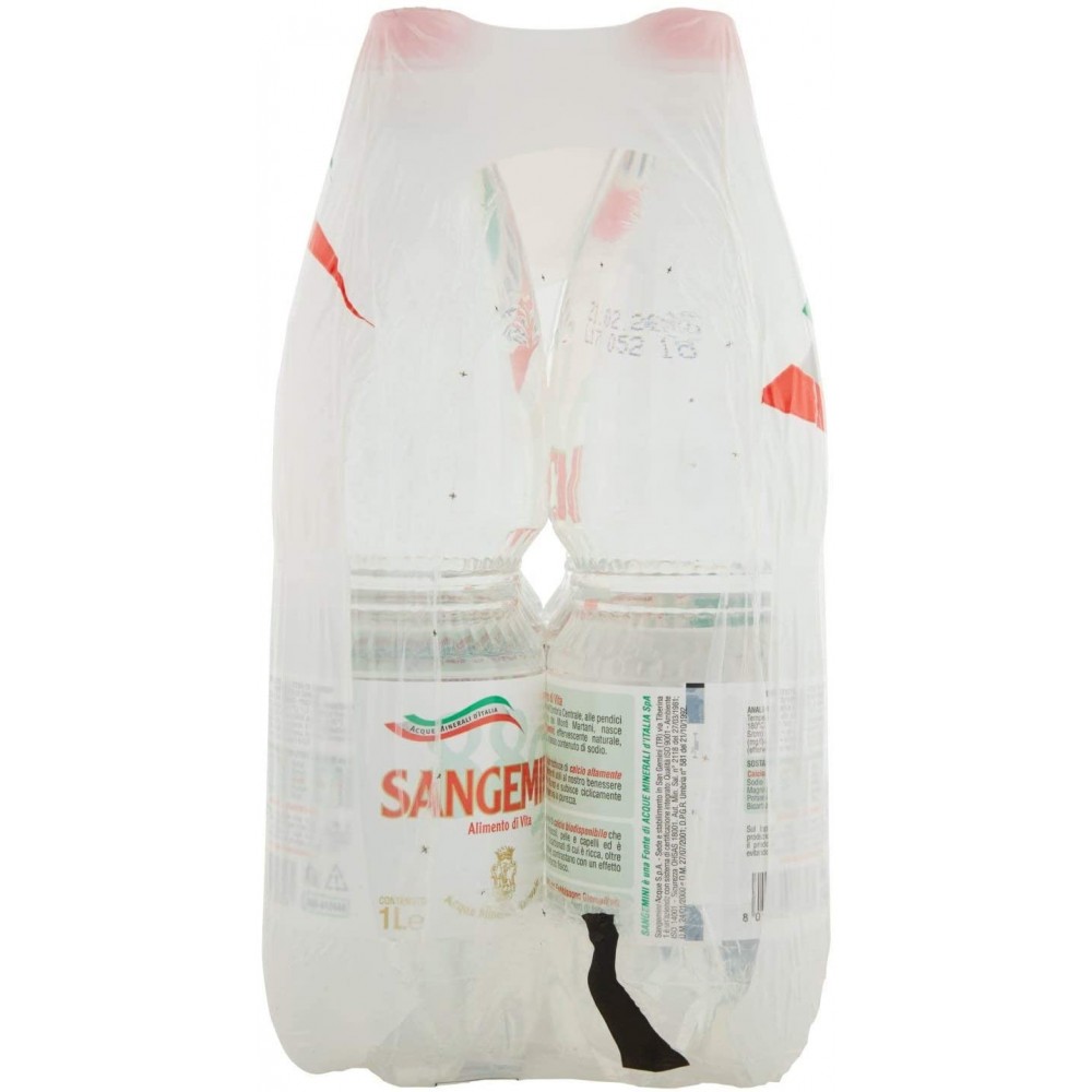 Agua Efervescente SANGEMINI Mineral Natural...