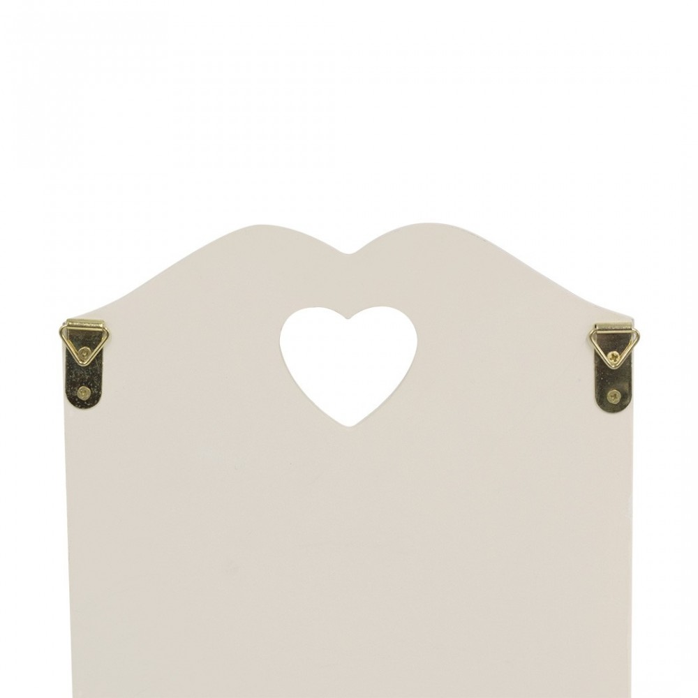 437520 Portacartas de madera para pared 2...