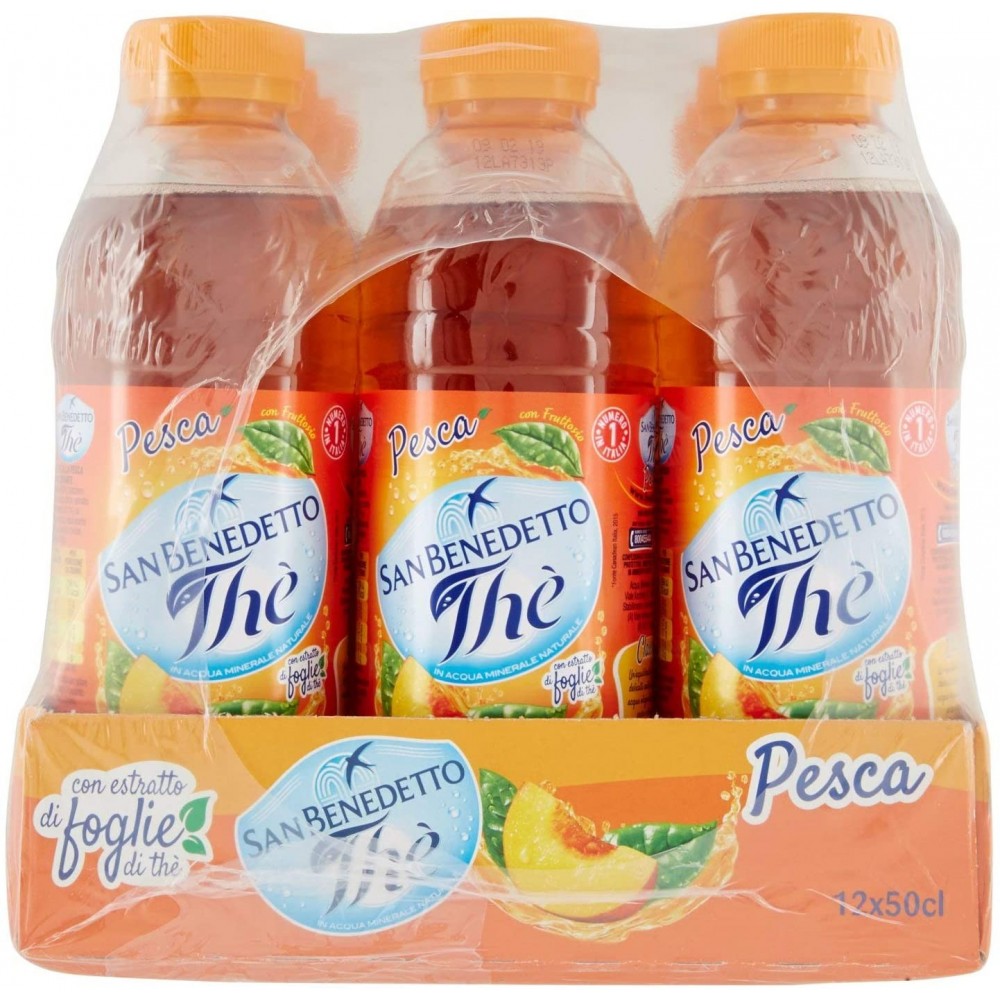 Té Melocotón San Benedetto Pack 12 botellas...