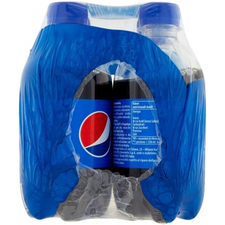 Refresco Pepsi Cola Pack de 4 Botellas en Formato 330ml