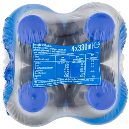 Refresco Pepsi Cola Pack de 4 Botellas en Formato 330ml