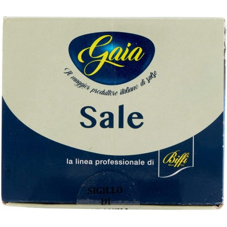 Pack 500 sobres sal yodada GAIA monodosis con dispensador Formato 1gr