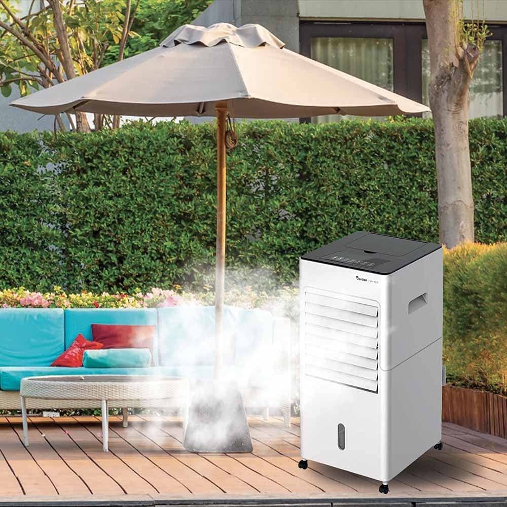 Enfriador portátil 4 en 1 JORDAN V18 Ventilador...