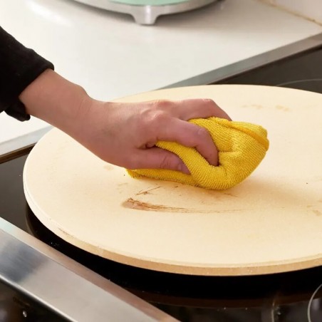 Bandeja de cocción refractaria para Pizza con base redonda Diámetro desde Ø30 cm