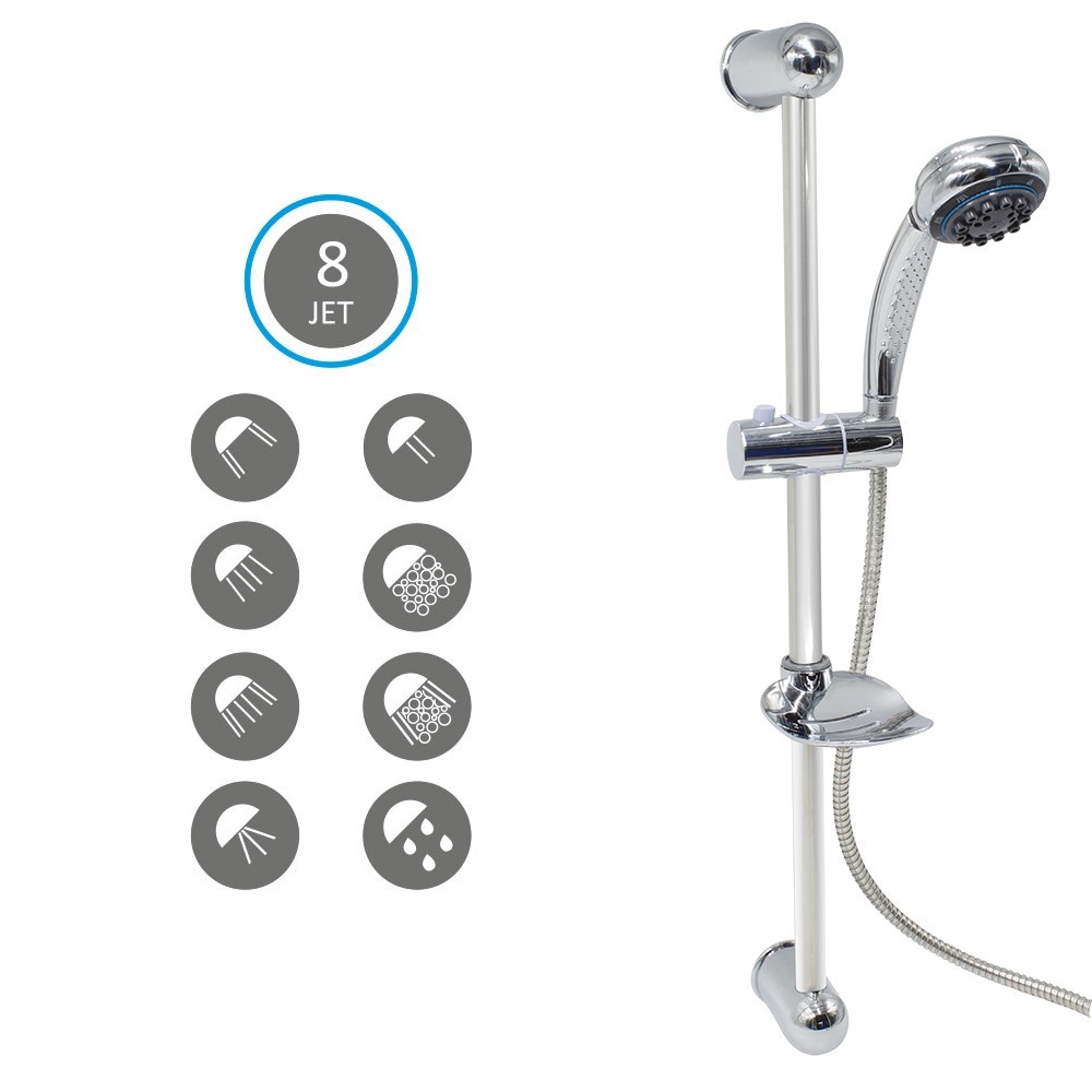 Barra ducha de acero inoxidable Atena N083-5...