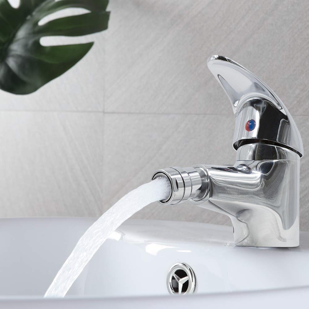 90044-5 Grifo Selenia para lavabo en acero...