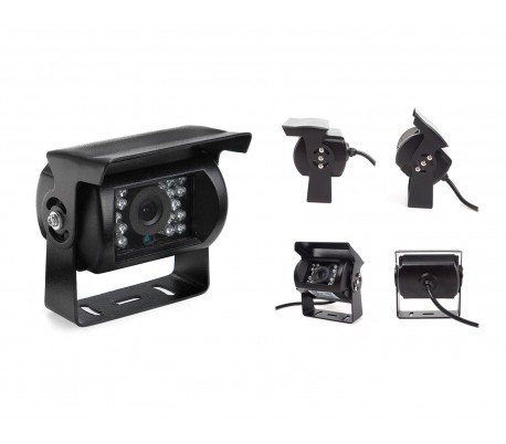 Cámara de marcha atrás colores infrarrojo 18 led