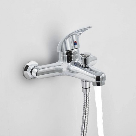 90041-5 Grigo para bañera/ducha con alcachofa en latón cromado