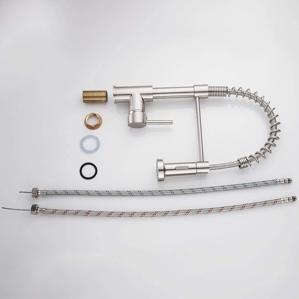 Grifo para fregadero extensible de muelle...