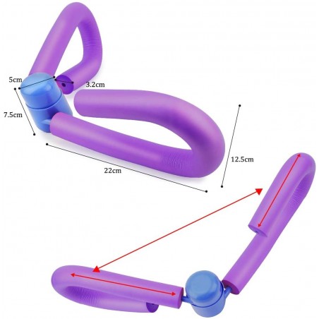 Herramienta de ejercicio multifuncional expansor de muslo, cuerpo y pecho