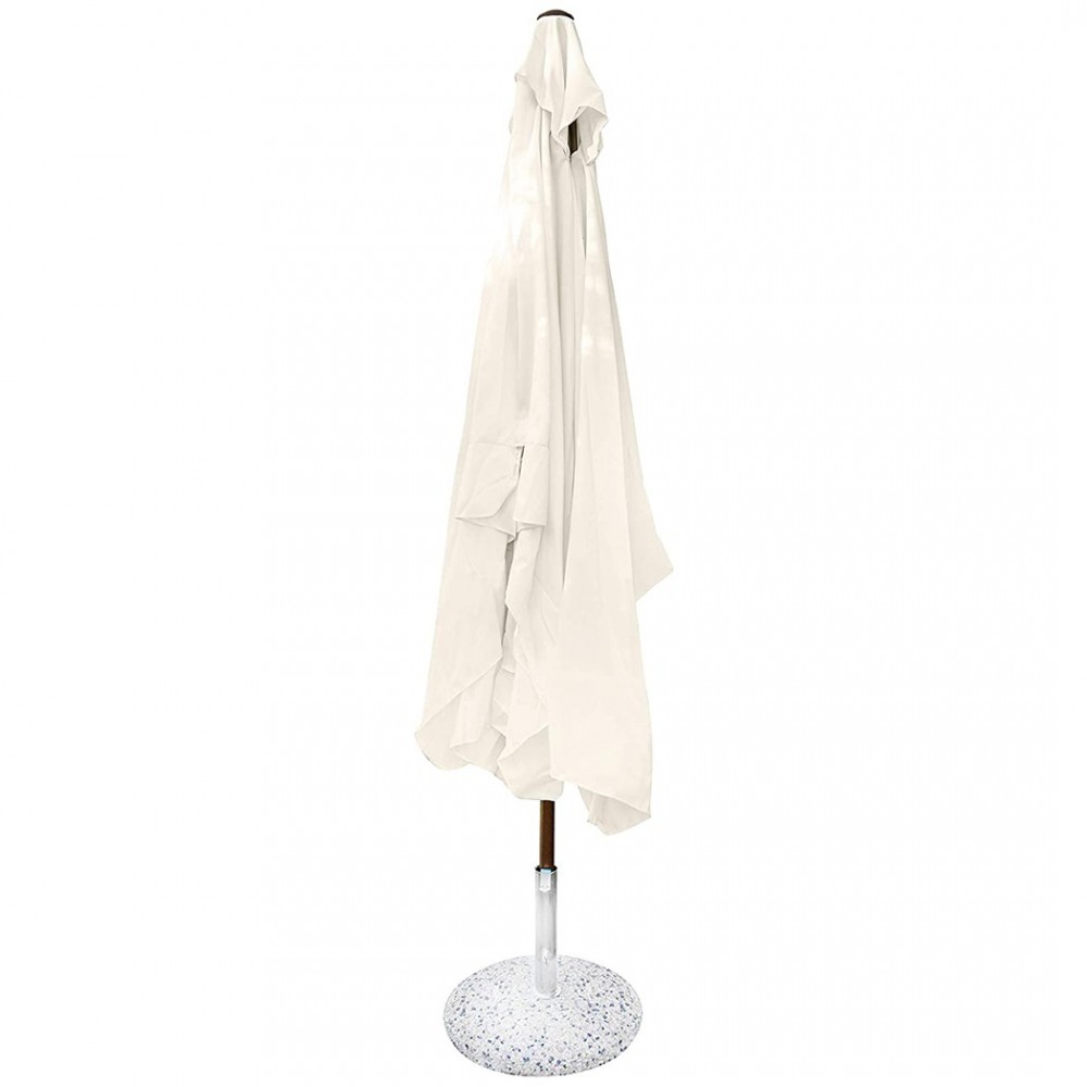 Sombrilla IMPERIA rectangular color crudo...