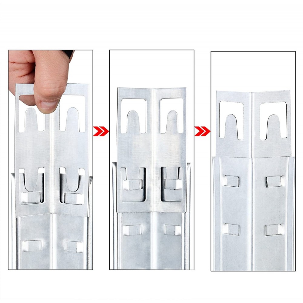 Estantería metálica modular 5 estantes MDF...