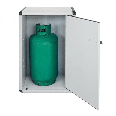 Armario para bombonas 1 Puerta en PVC 800176 Modular 2 Estantes para Exterior