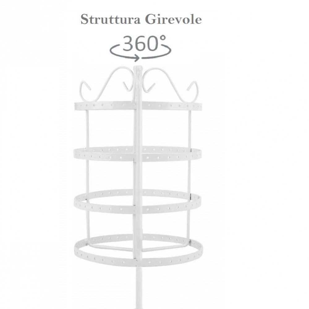 Soporte exhibición de joyería 4 niveles...