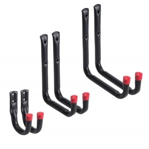 Kit 6 ganchos de pared universales de metal multiusos... 2