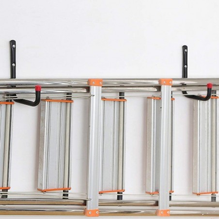 Kit 6 ganchos de pared universales de metal multiusos ahorra espacio 3 tamaños