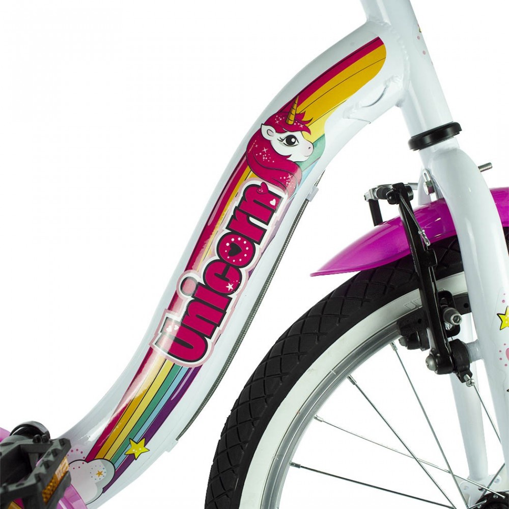 Bicicleta unicornio tamaño 20 bicicleta 204R UN...
