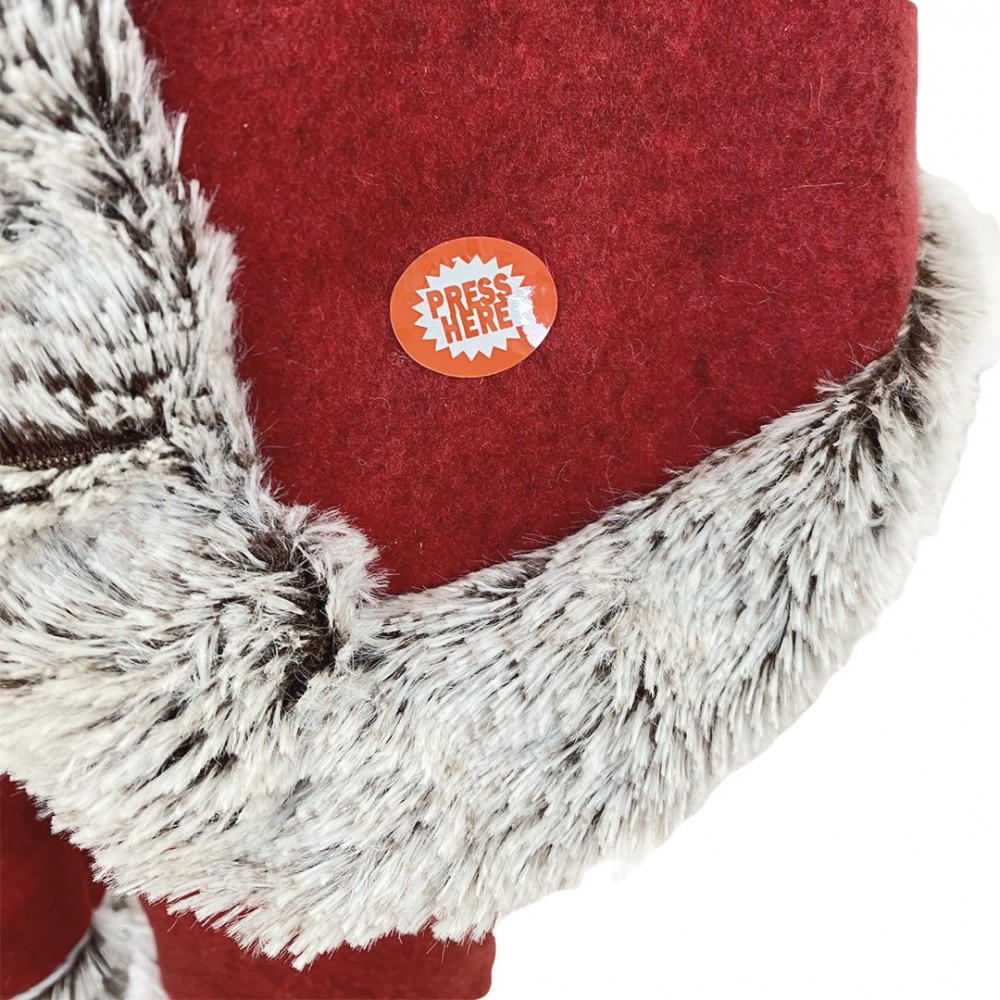 144203 Papá Noel vestido Rojo y Gris Decoración...