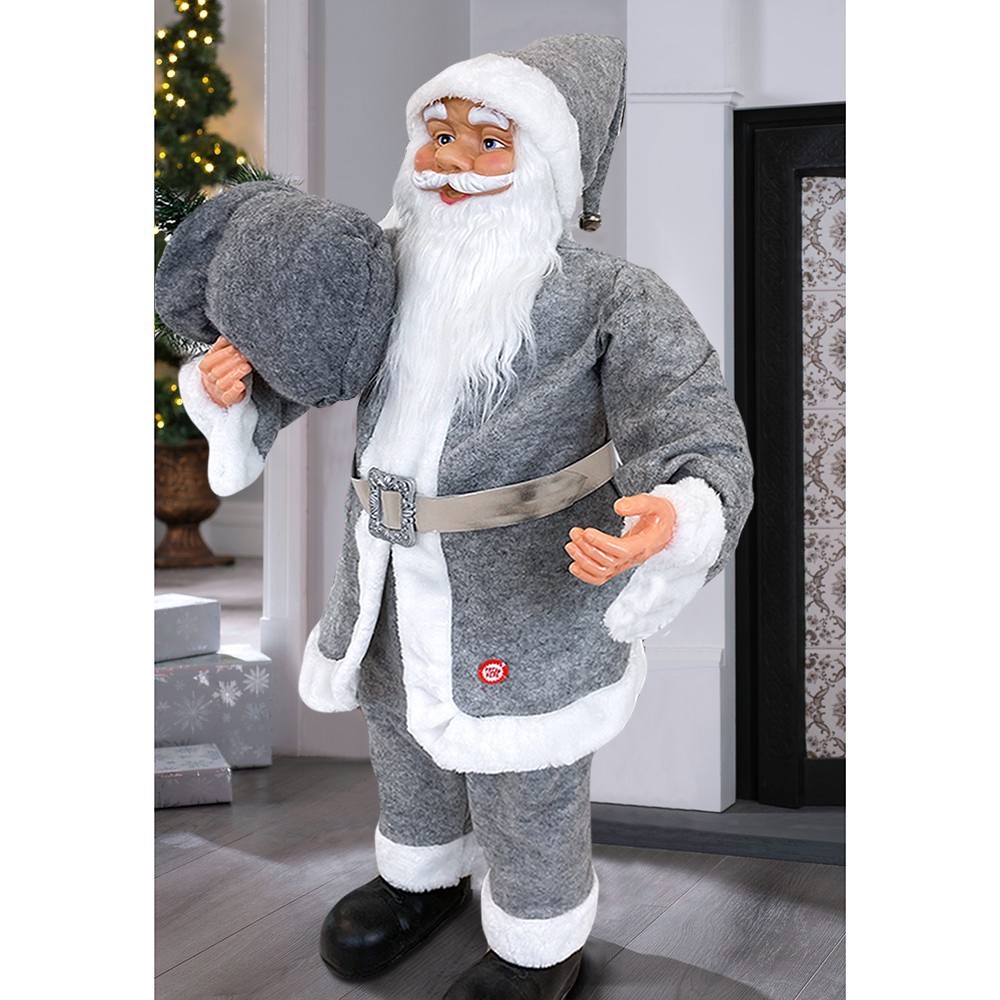 144205 Papá Noel vestido Gris Decoración...