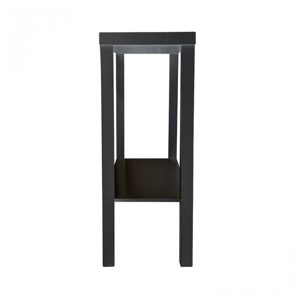 561751 Mesa consola de madera Blanca con 2...