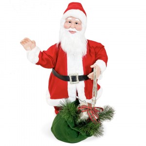 144208 Papá Noel vestido Rojo y Blanco Decoración...