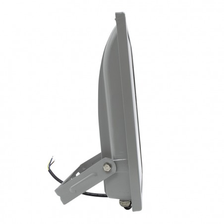 Foco LED slim 50w luz fría con soporte 120 ° y protección IP66