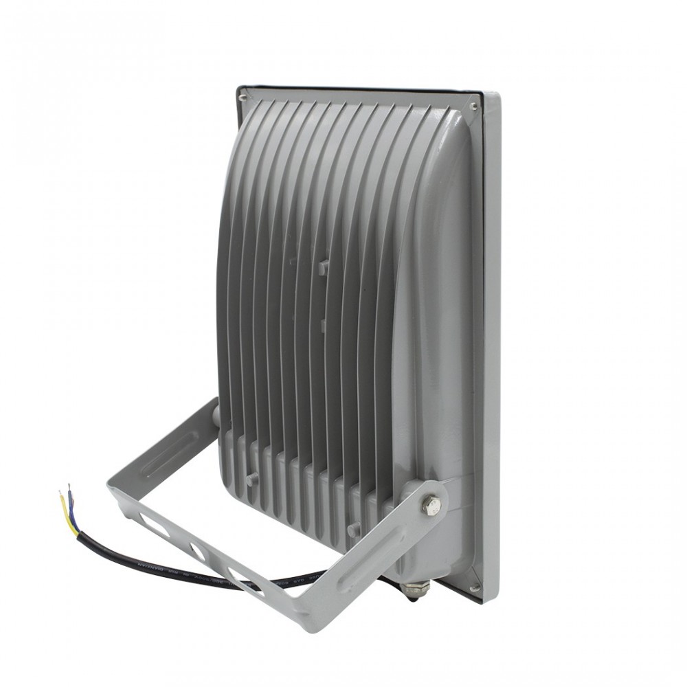 Foco LED slim 50w luz fría con soporte 120 ° y...