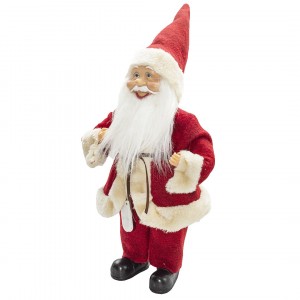 144190 Papá Noel vestido Rojo y Crema Decoración Navideña... 2