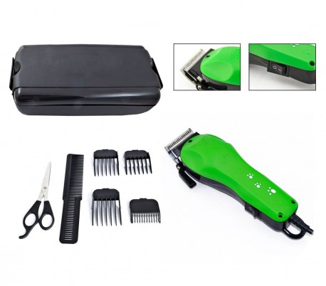 Esquiladora 10W para perros y gatos con accesorios en cómodo maletín de transporte PET CLIPPER DC-38 mws1789